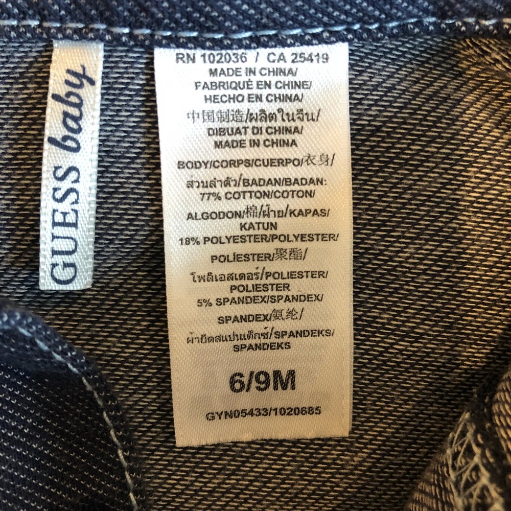 Guess onesie